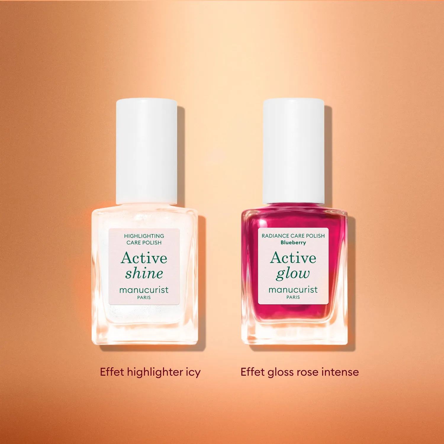 Manucurist Active Mini Duo pleielakk 2x8 ml glans