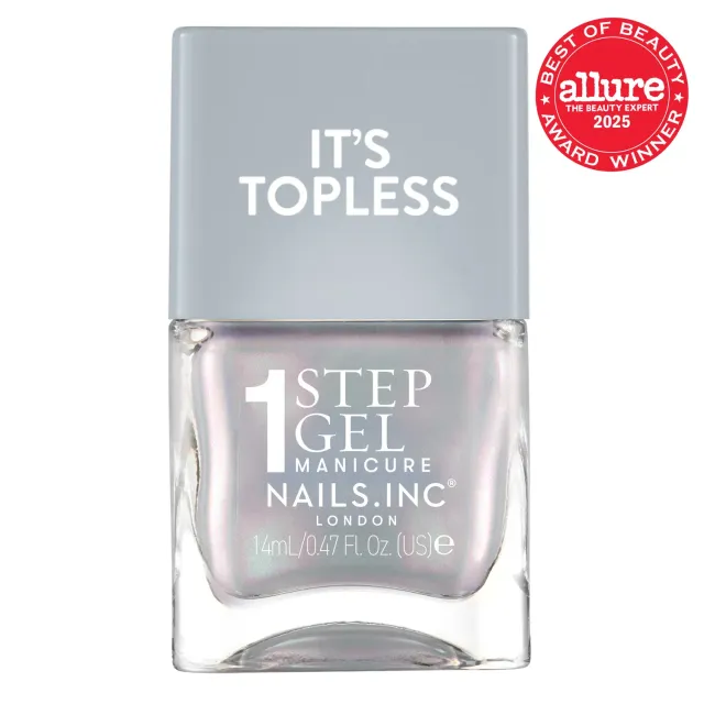 Nails Inc It’s Topless Elle 1-step gel neglelakk krem