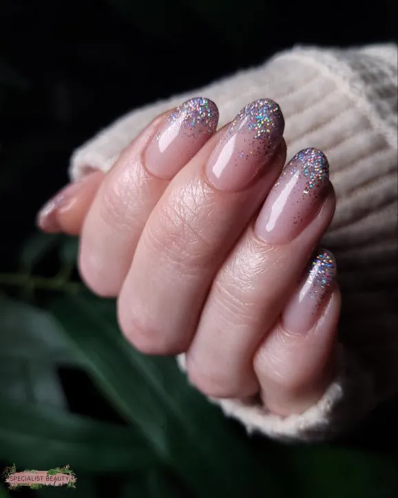 Light Elegance P+ Get Buzzed gel polish 10 ml lilla glitter