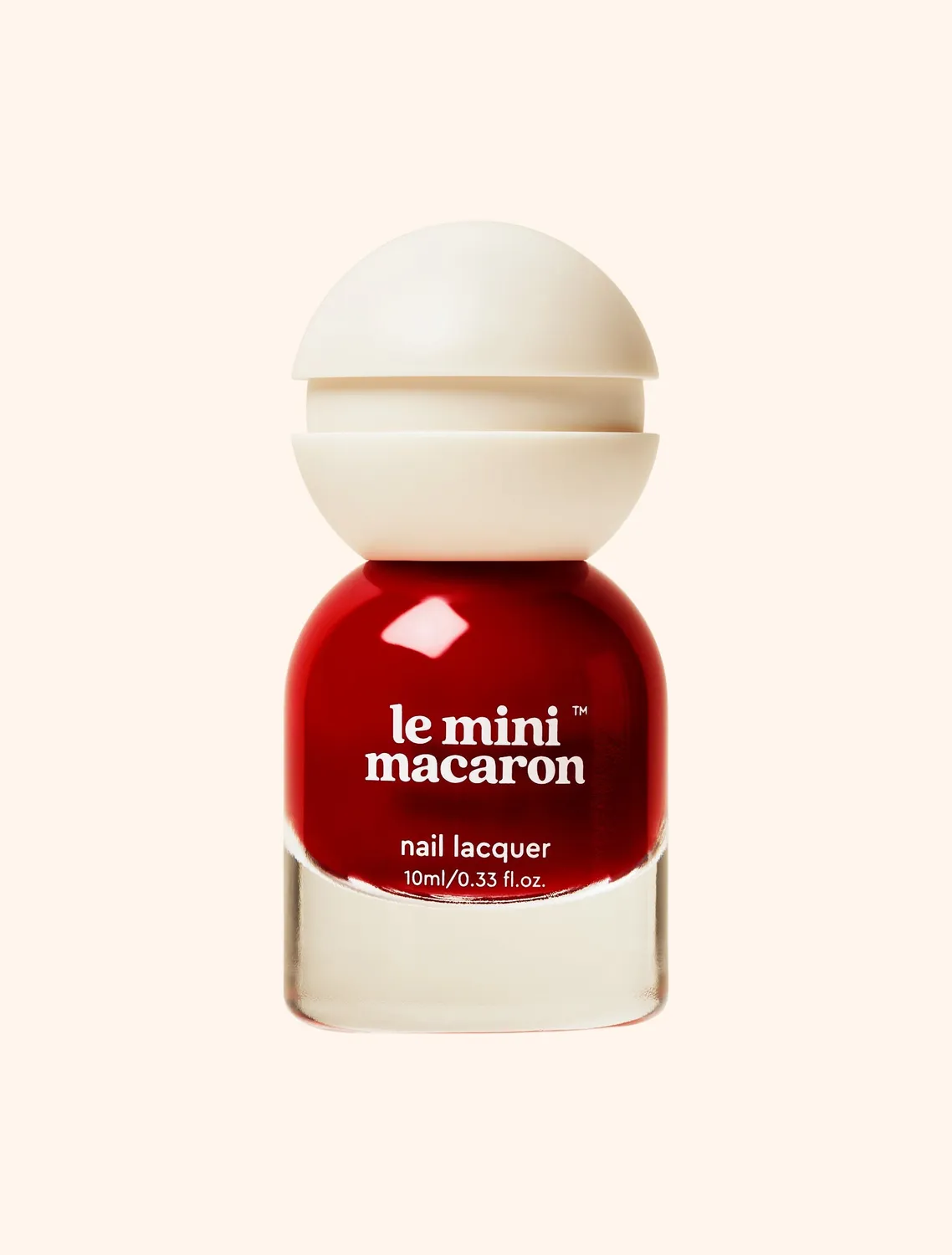 Le Mini Macaron Le Sweet neglelakk 10 ml Pomegranate mørkerød
