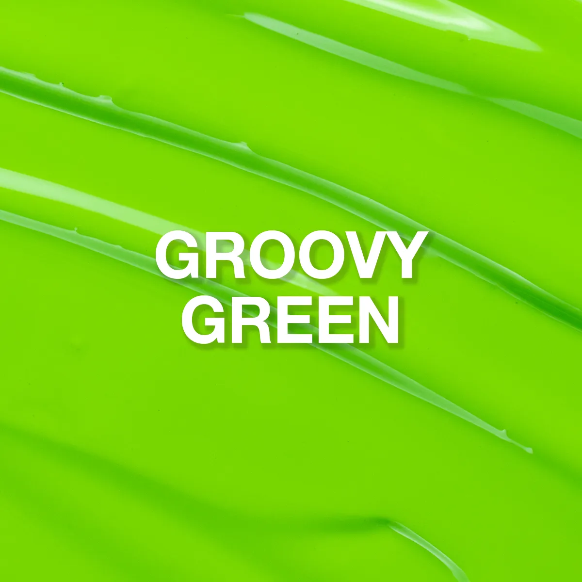 Light Elegance ButterCream Groovy Green gel neglelakk neongrønn