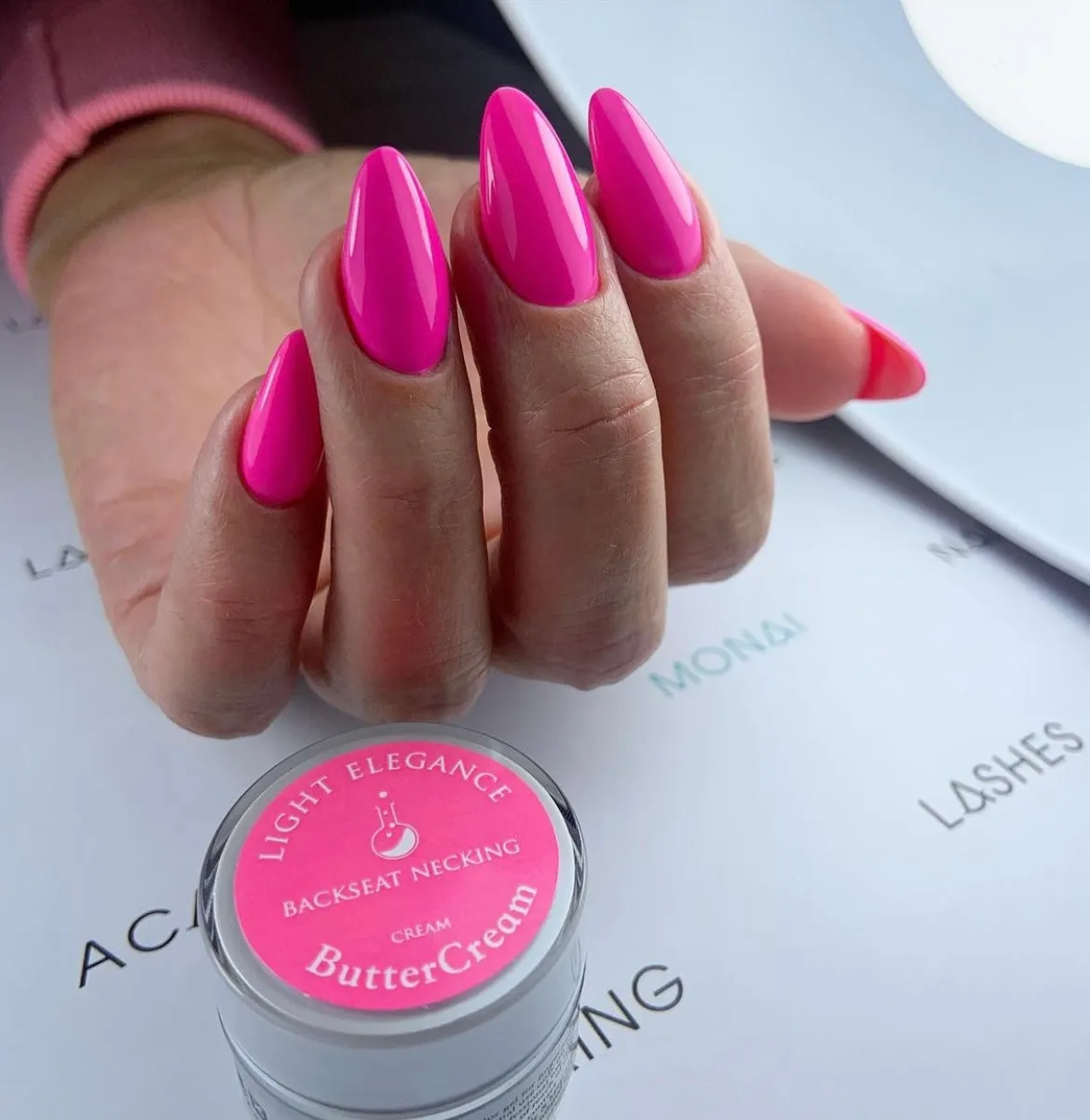 Light Elegance Backseat Necking ButterCream 5 ml neonrosa