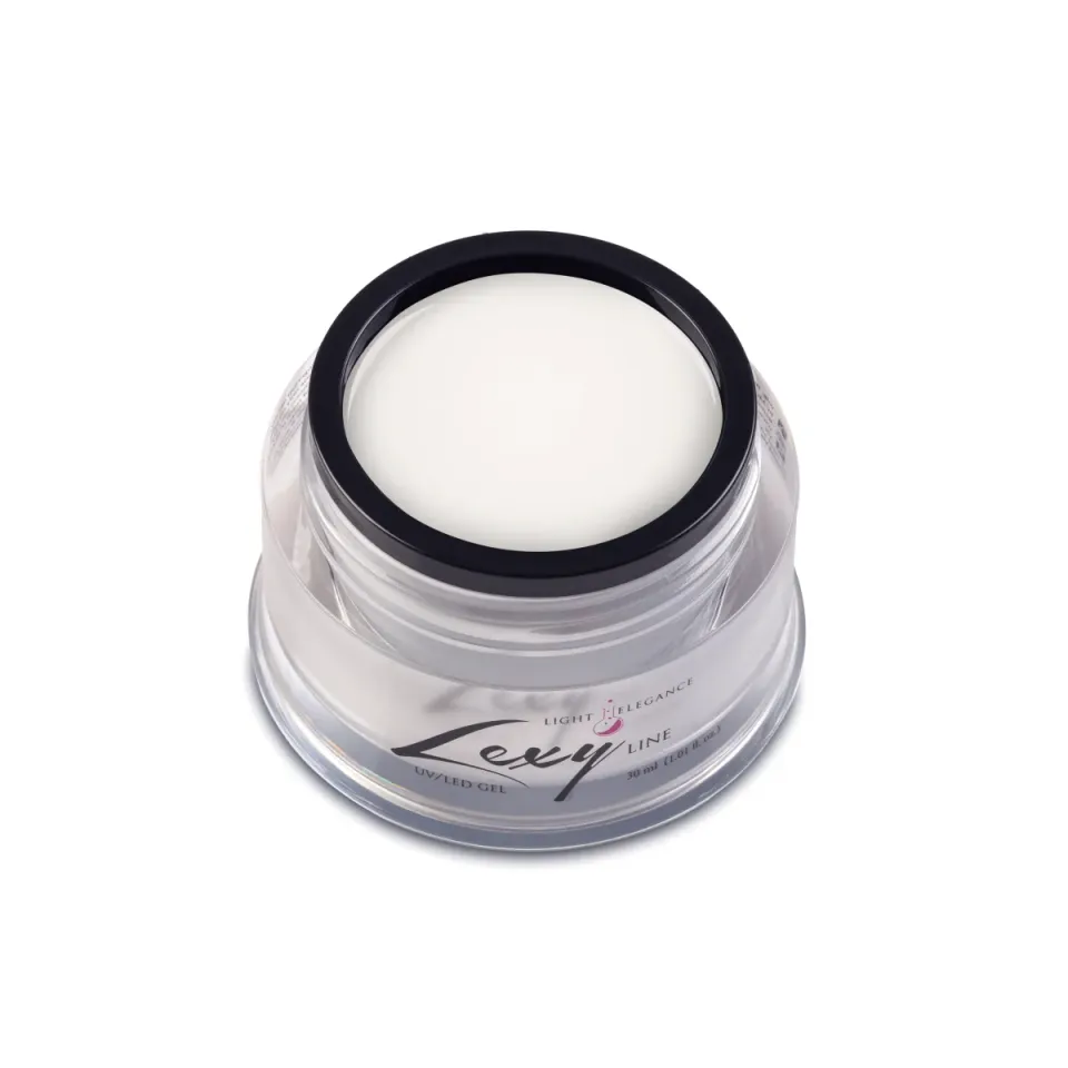 Light Elegance Lexy Line French Tip byggegel hvit