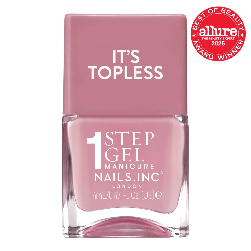 Nails Inc London It's Topless Pia neglelakk nude quickdry
