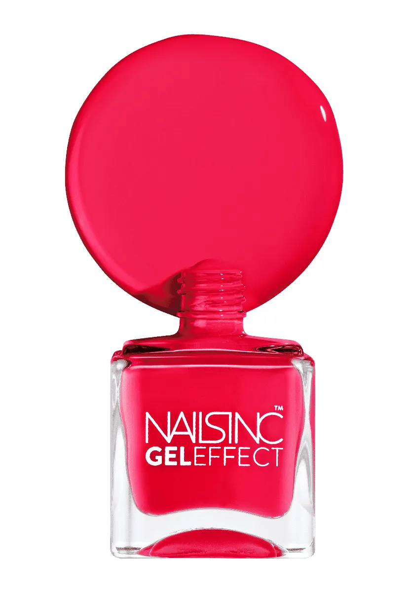 Nails Inc Gel Effect Covent Garden Place neglelakk rosa