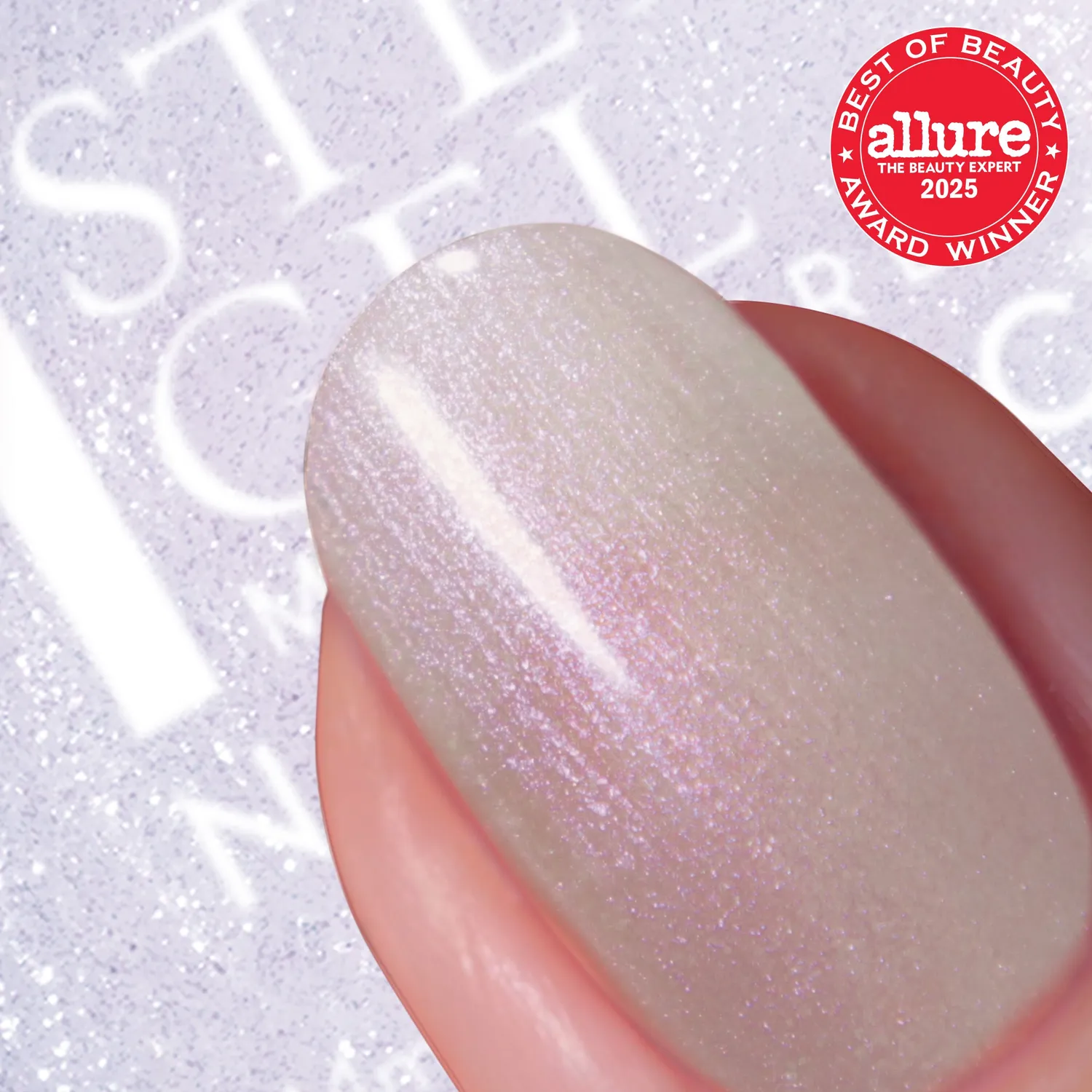 Nails Inc It's Topless Halle neglelakk metallic lilla
