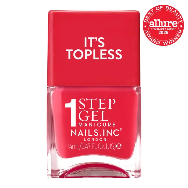Nails Inc It's Topless neglelakk India gel-finish