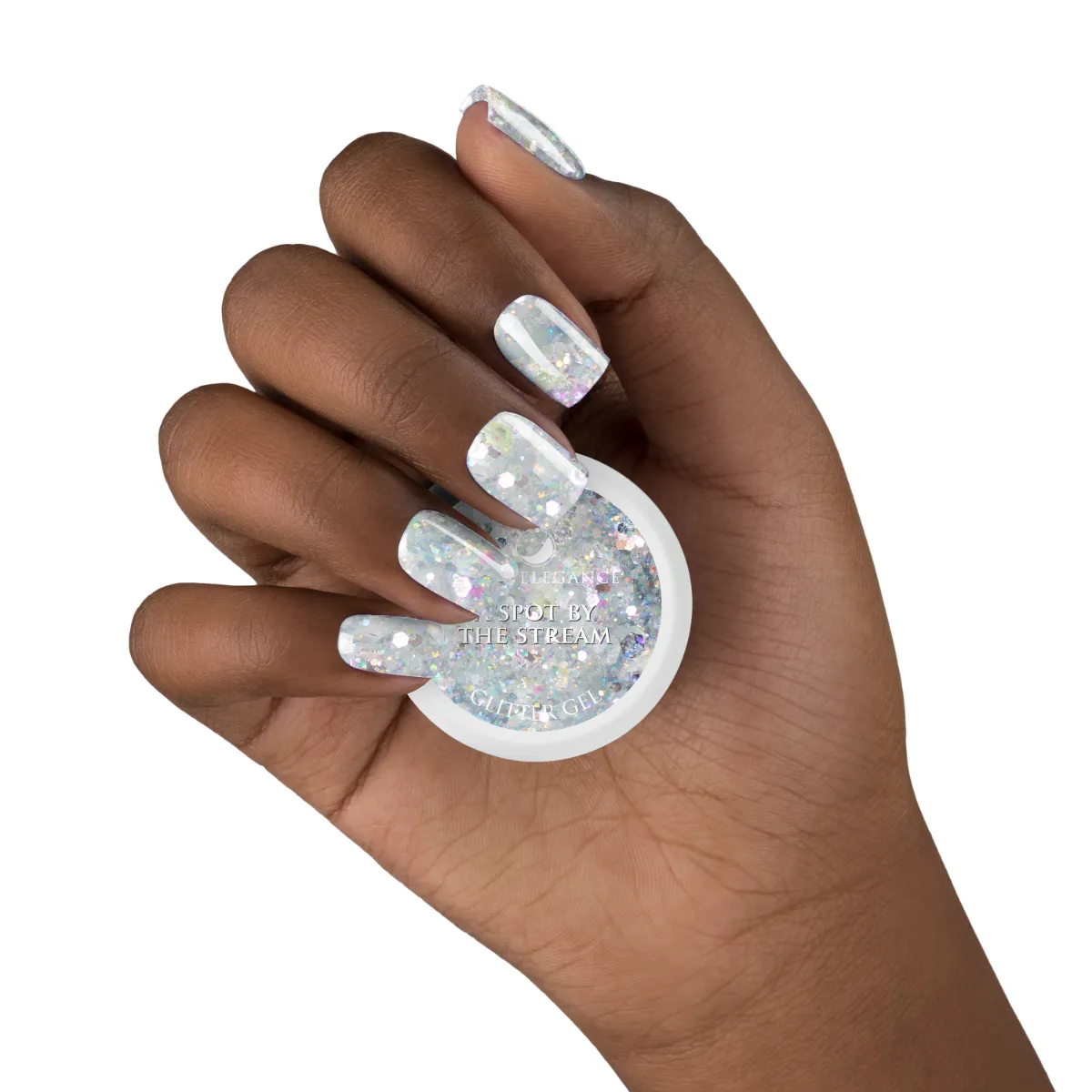 Light Elegance A Spot by the Stream glittergel sølv 10 ml