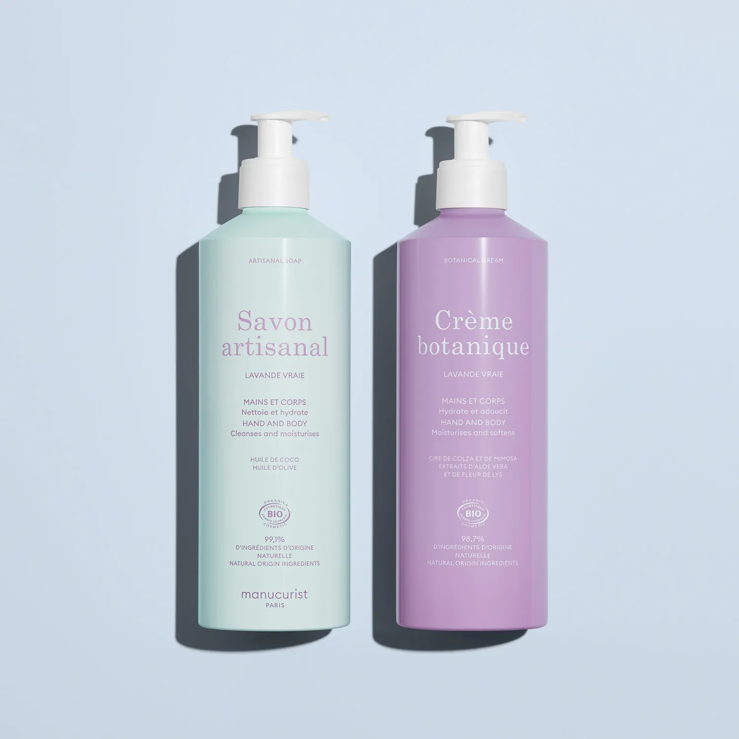 Manucurist Lavande Vraie håndkrem 500 ml organisk