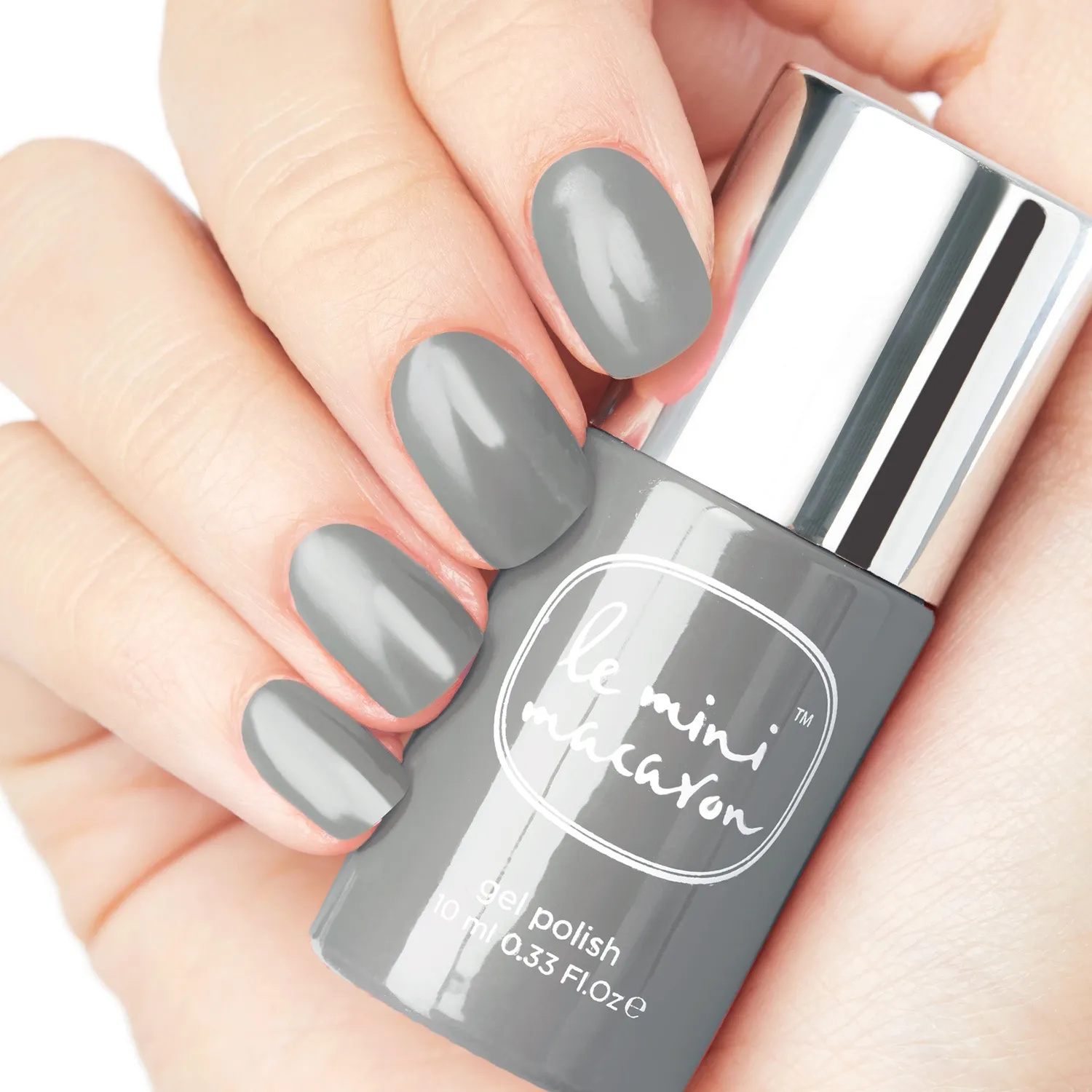 Le Mini Macaron Sugar Stone gellakk 8,5 ml lysegrå