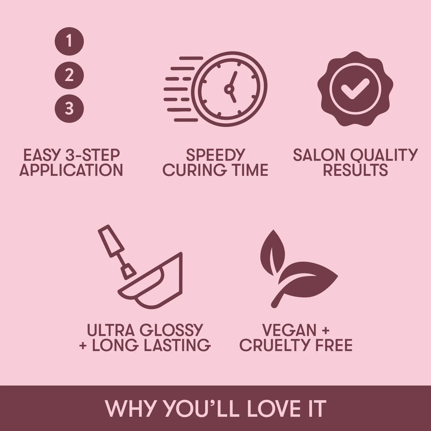 Nails Inc London gelLED Season to Shine neglelakksett