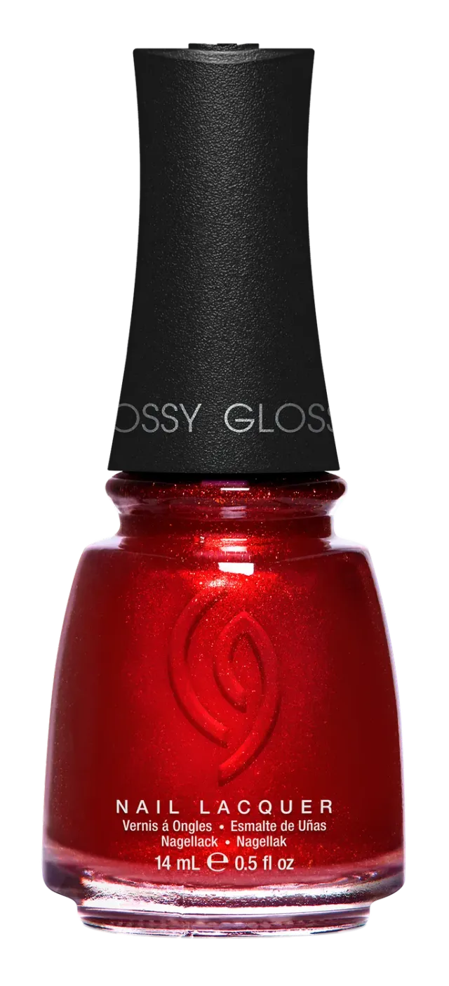 China Glaze Red Pearl neglelakk 21-free rød
