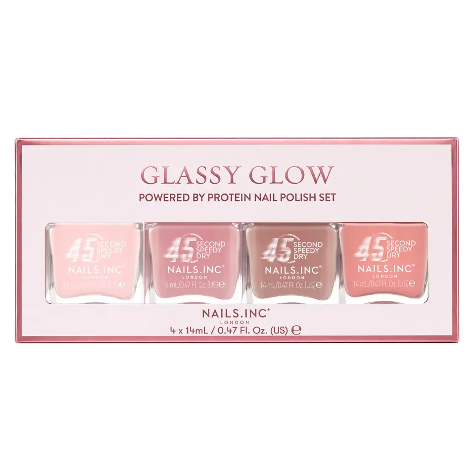 Nails Inc 45 Second Speedy Gloss Glassy Glow neglelakksett