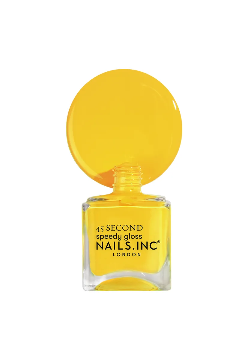 Nails Inc 45 Second Wishing On Waterloo neglelakk gul creme