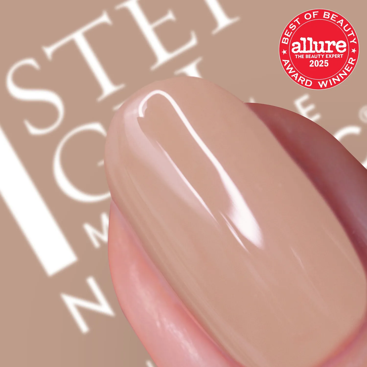 Nails Inc London Madison 1-Step Gel neglelakk brun