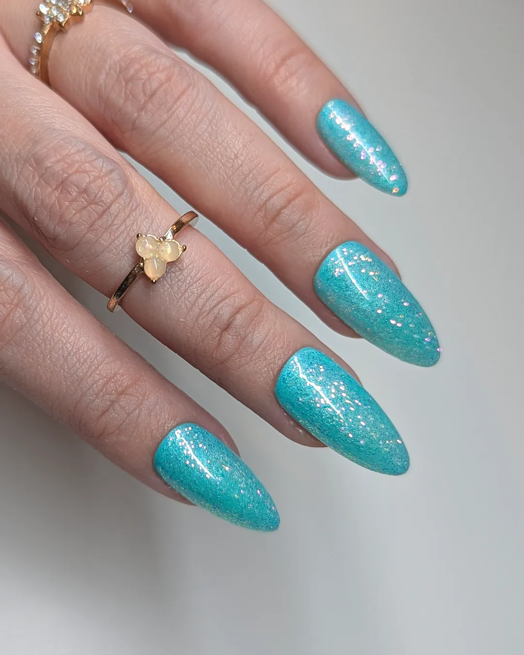 Light Elegance Glitter Gossip and Glow glittergel 10 ml mint