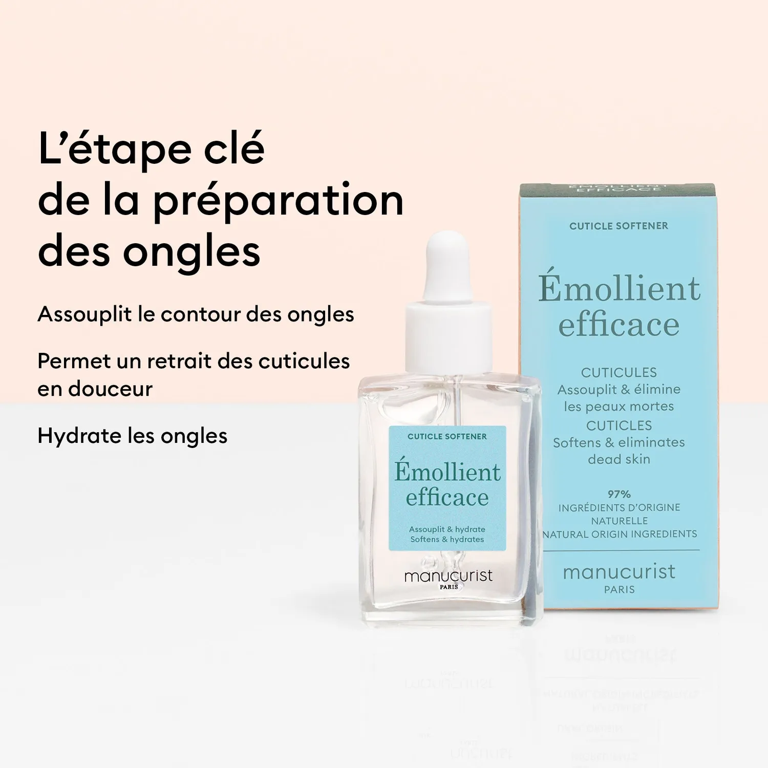 Manucurist Nail Prep neglepleiesett med buksbompinne