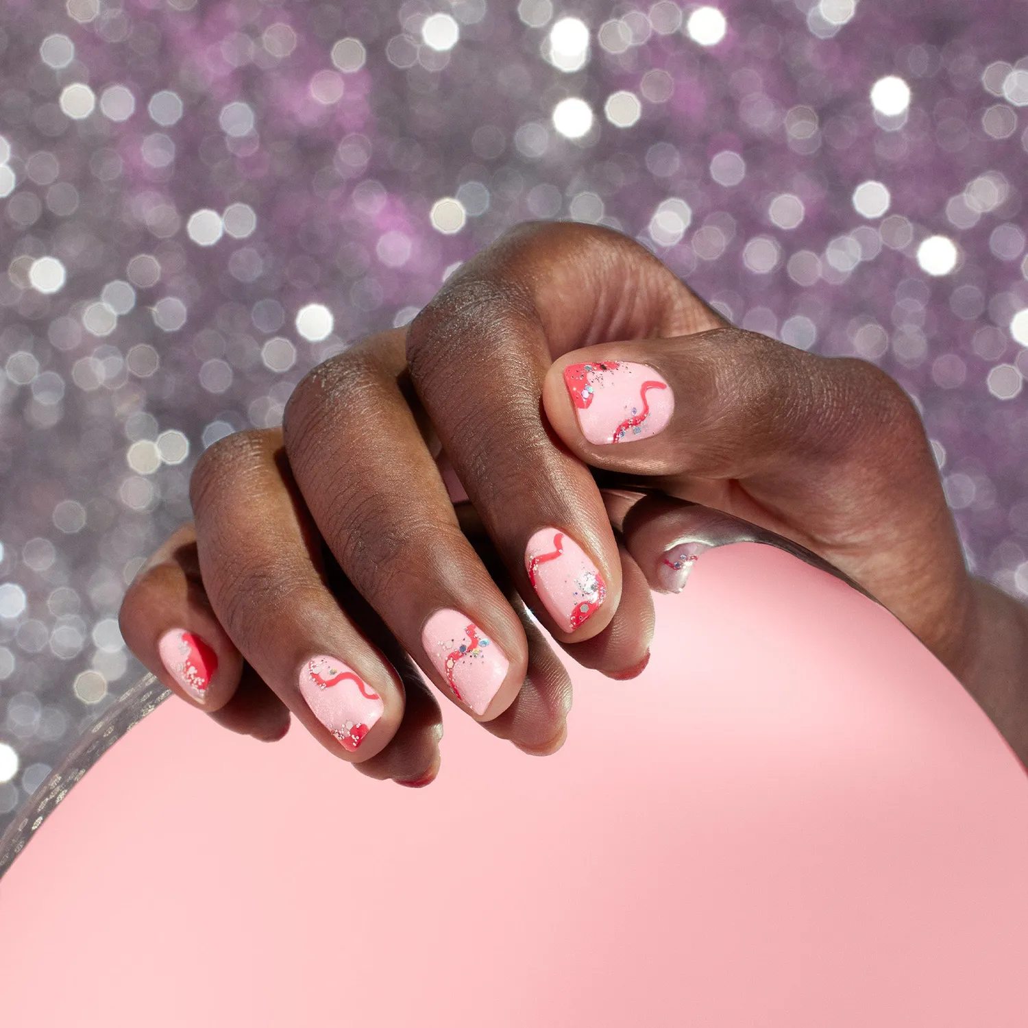 Manucurist Holo Glitter negleglitter biologisk nedbrytbar