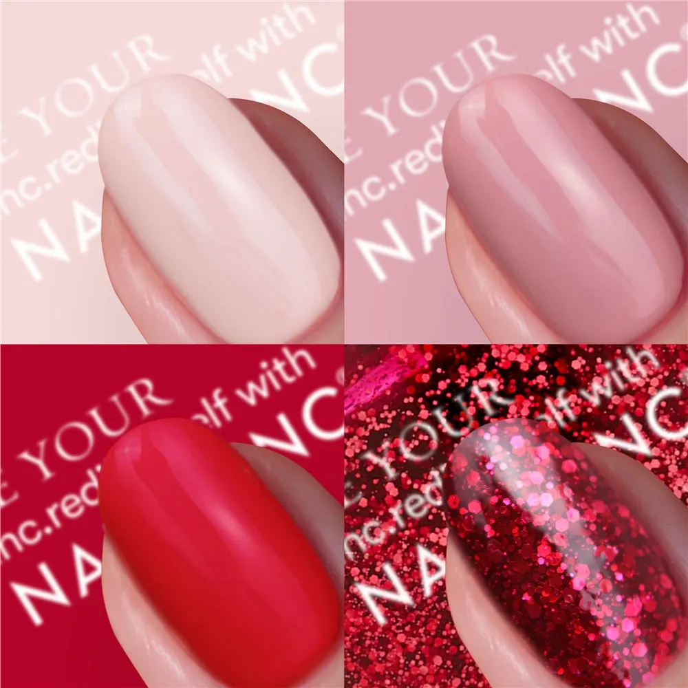 Nails Inc London Ho Ho Cocoa neglelakksett 4-pk creme