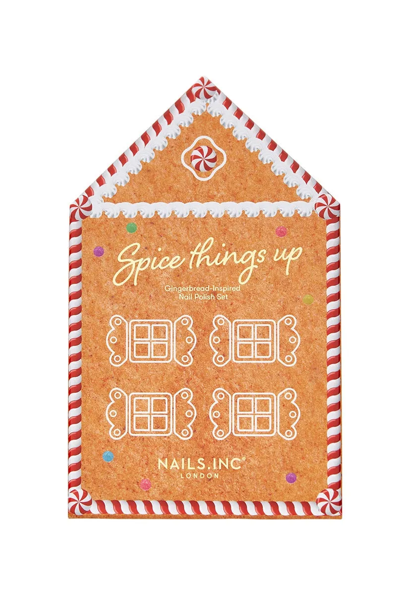 Nails Inc Ginger All The Way neglelakk 7-pakning krem