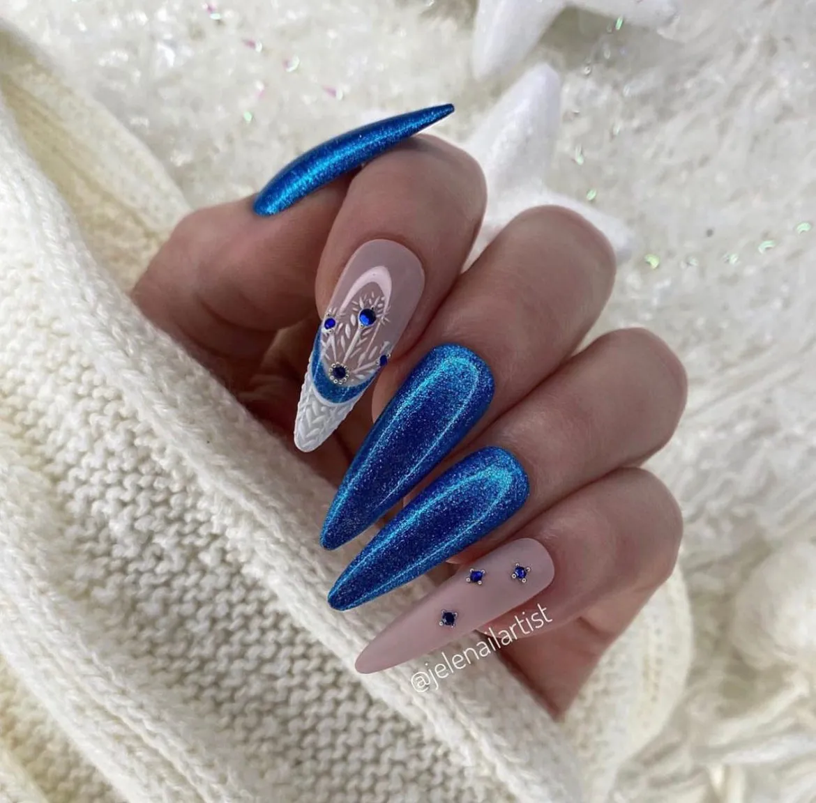 Light Elegance Sapphire fargegel 5 ml safirblå metallic