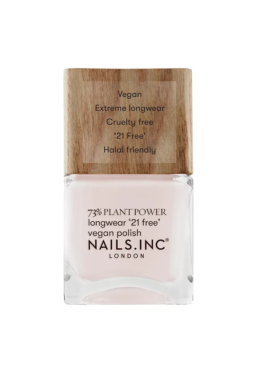 Nails Inc Plant Power Be Fearless neglelakk hvit vegan