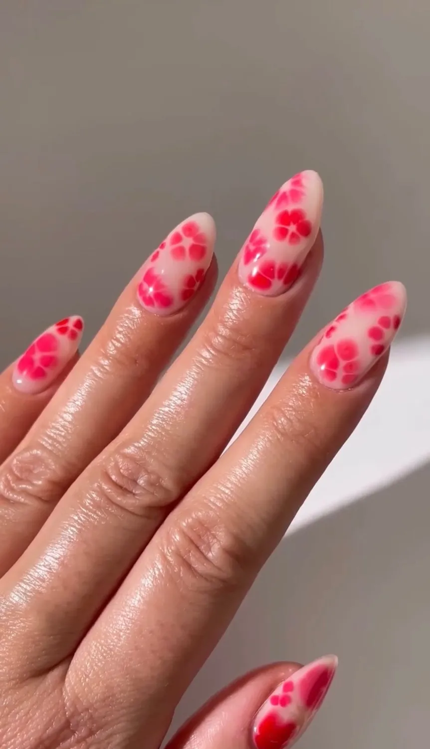 Le Mini Macaron Blooming Gel neglegel transparent nailart