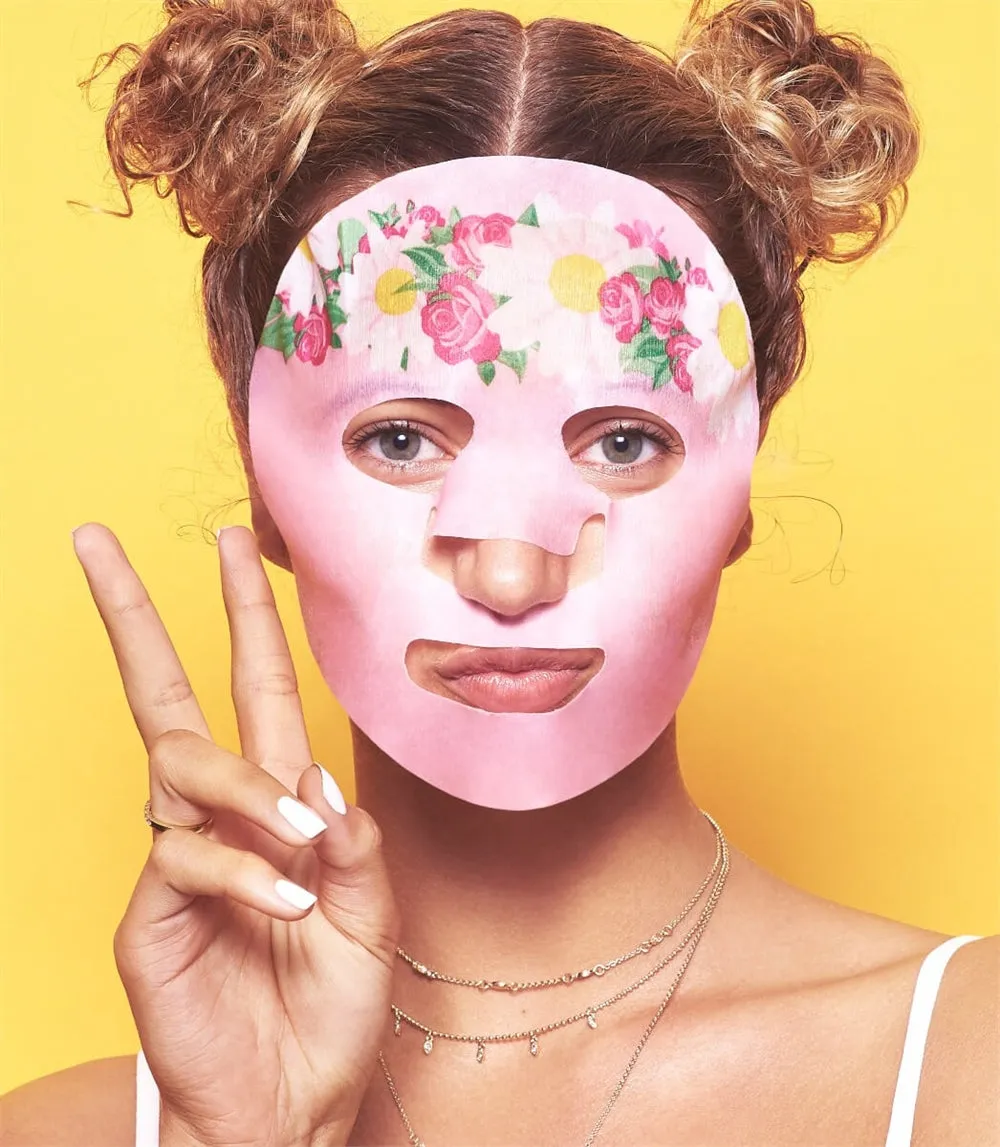 Nails Inc Flower Power fuktgivende ansiktsmaske