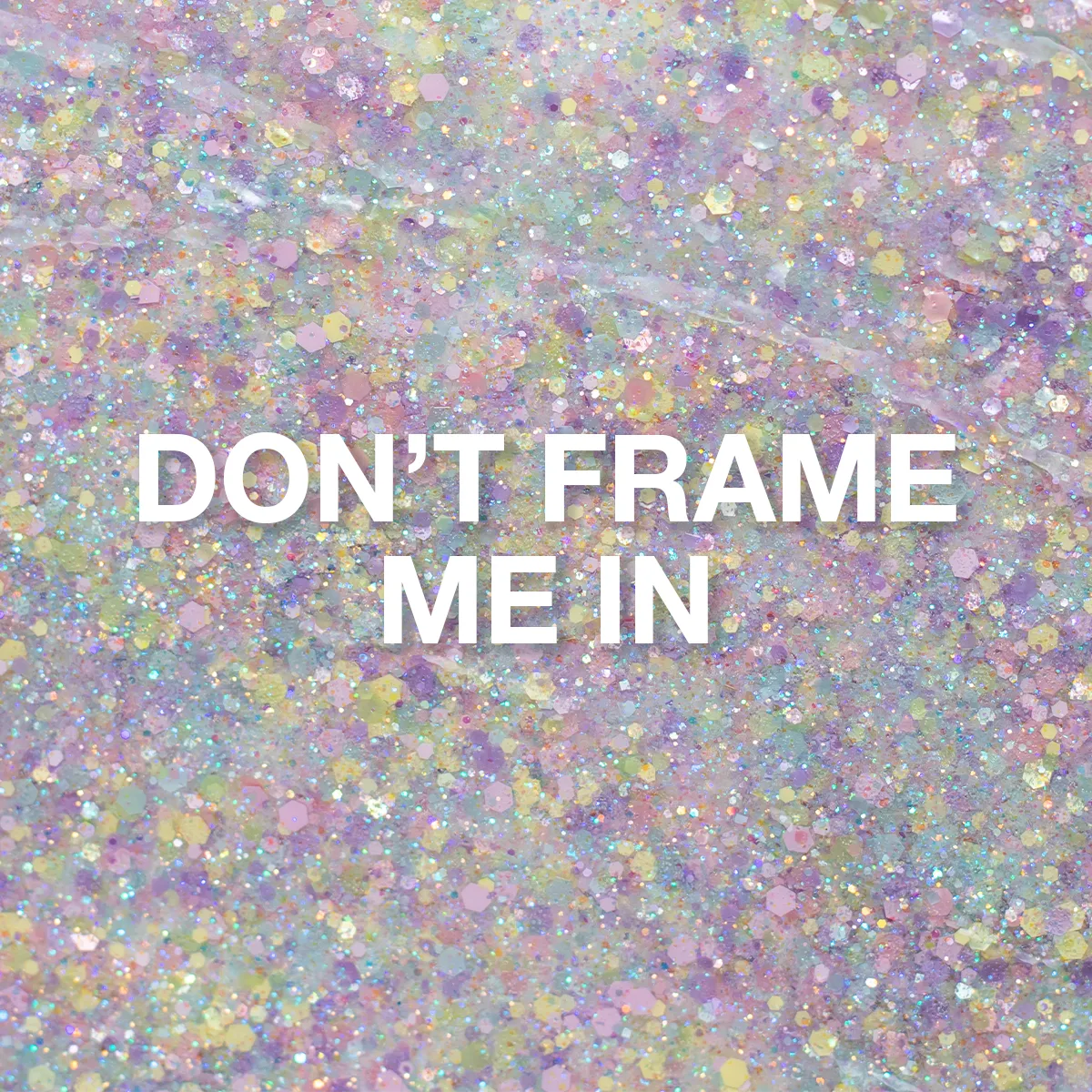 Light Elegance Don't Frame Me In glittergel 10 ml pastell