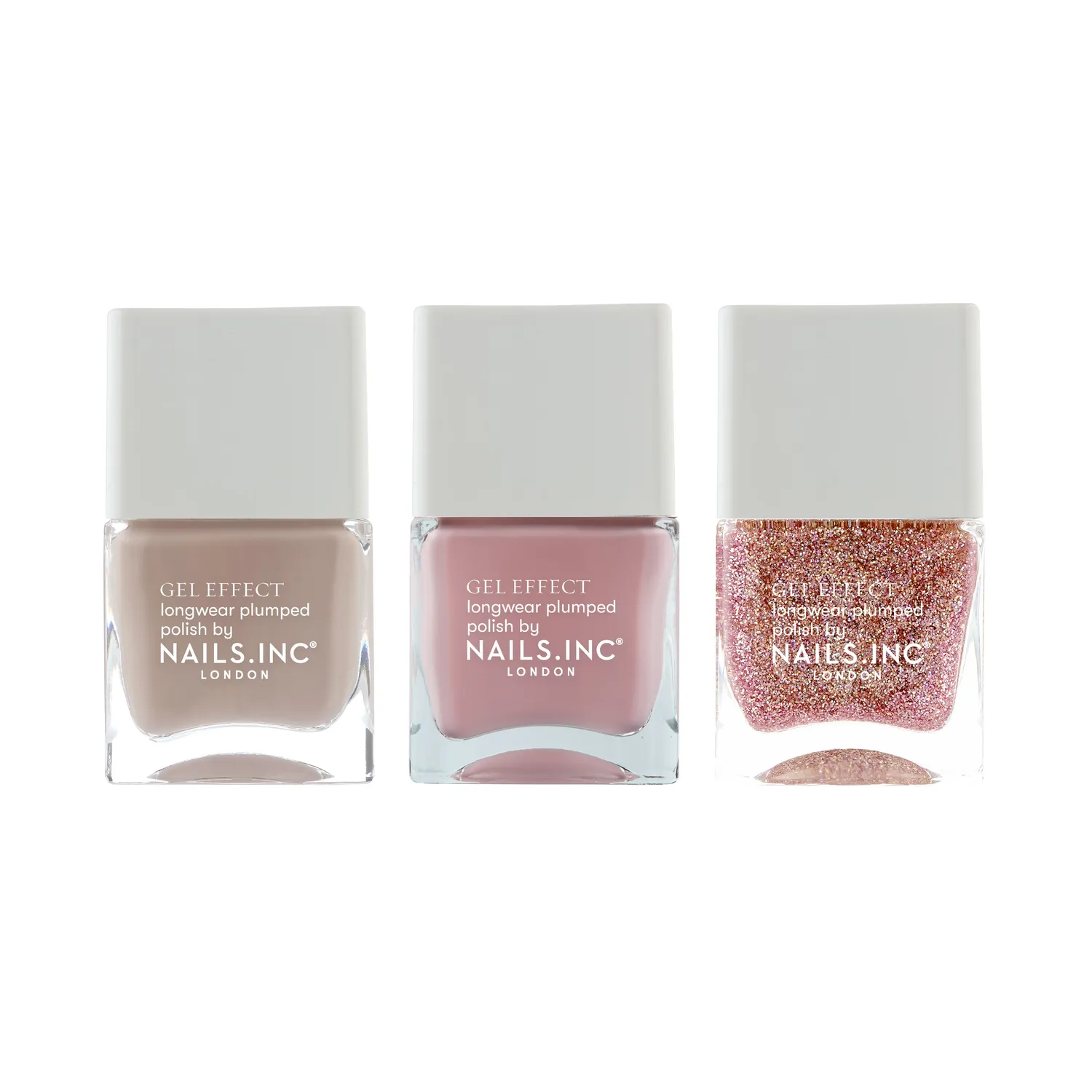 Nails Inc London Pop The Party neglelakksett 3-pk fest