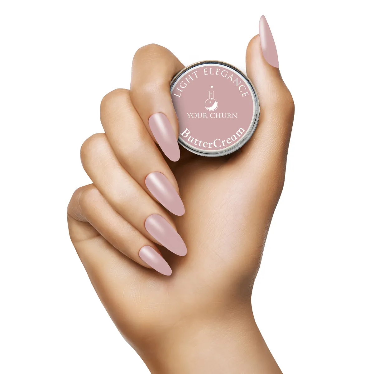 Light Elegance ButterCream Your Churn gel 5 ml lys mauve
