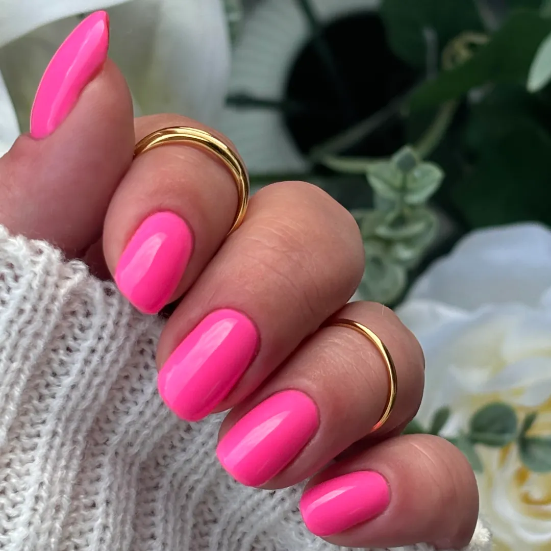 The Gel Collection 582 Bubblegum gellakk neon rosa 10 ml