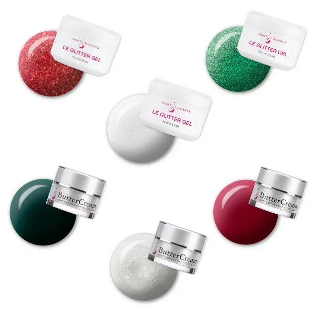 Light Elegance Christmas Bundle gelsett rød grønn