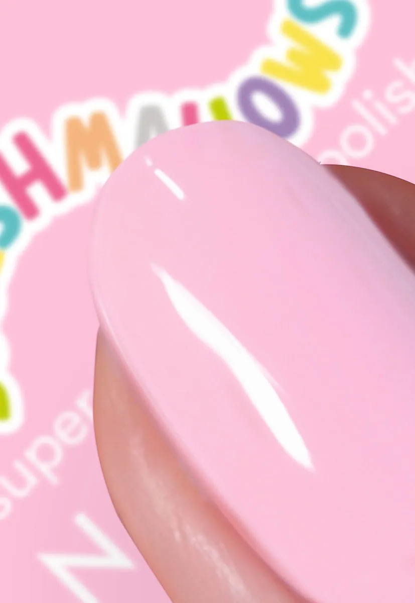 Nails Inc Squishmallows neglelakksett duo rosa