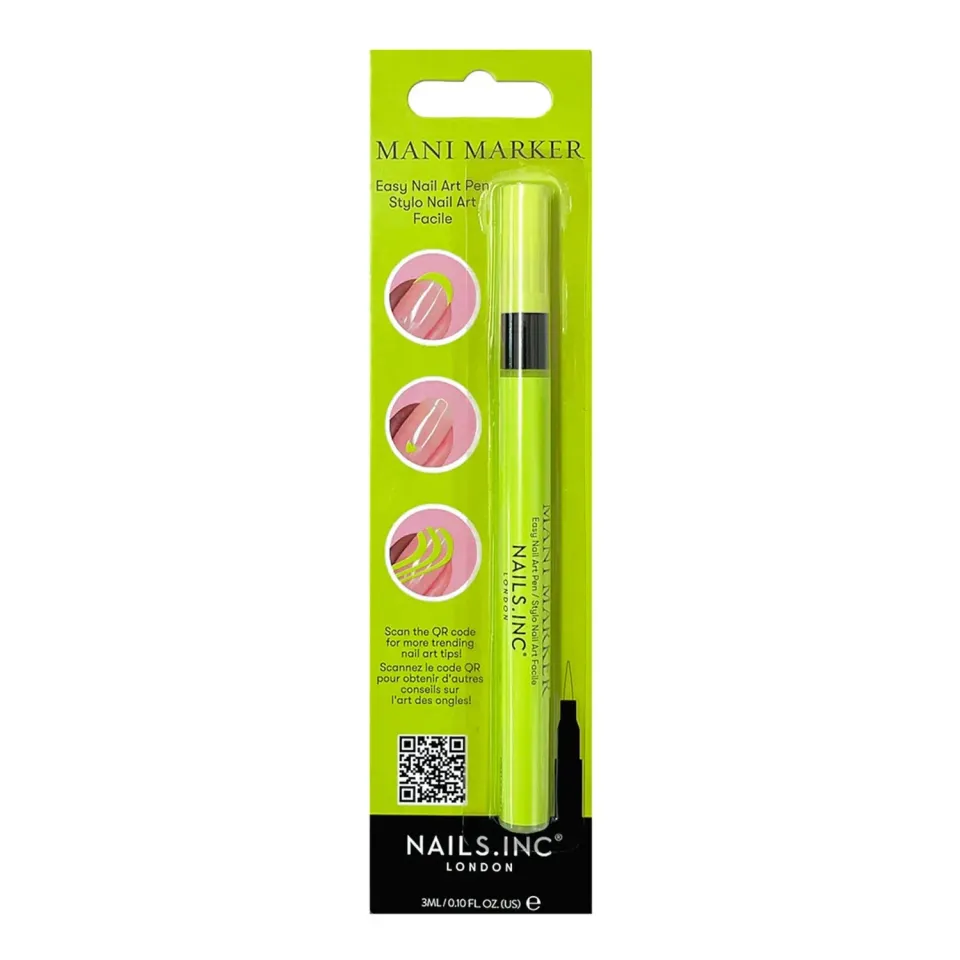 Nails Inc Neon Electric Green neglelakkpenn matt