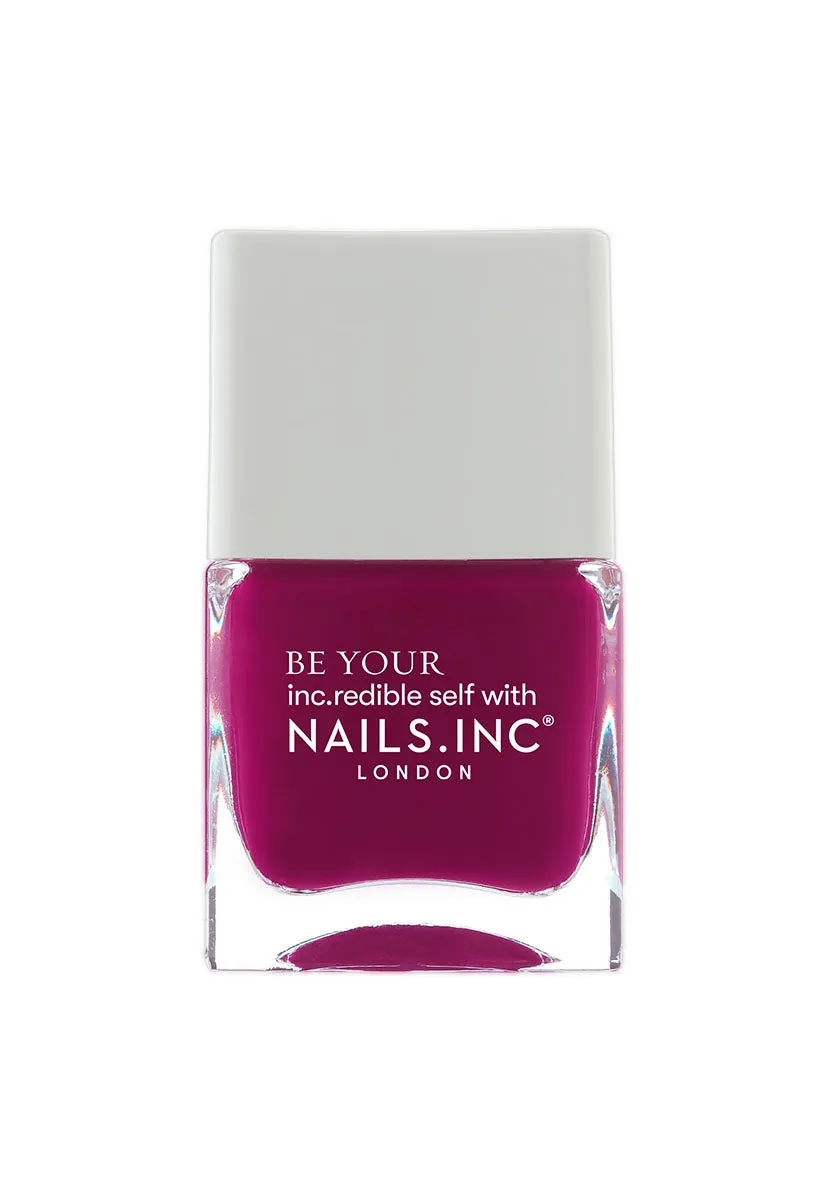 Nails Inc Leave Them On Red neglelakksett 4-pk rød