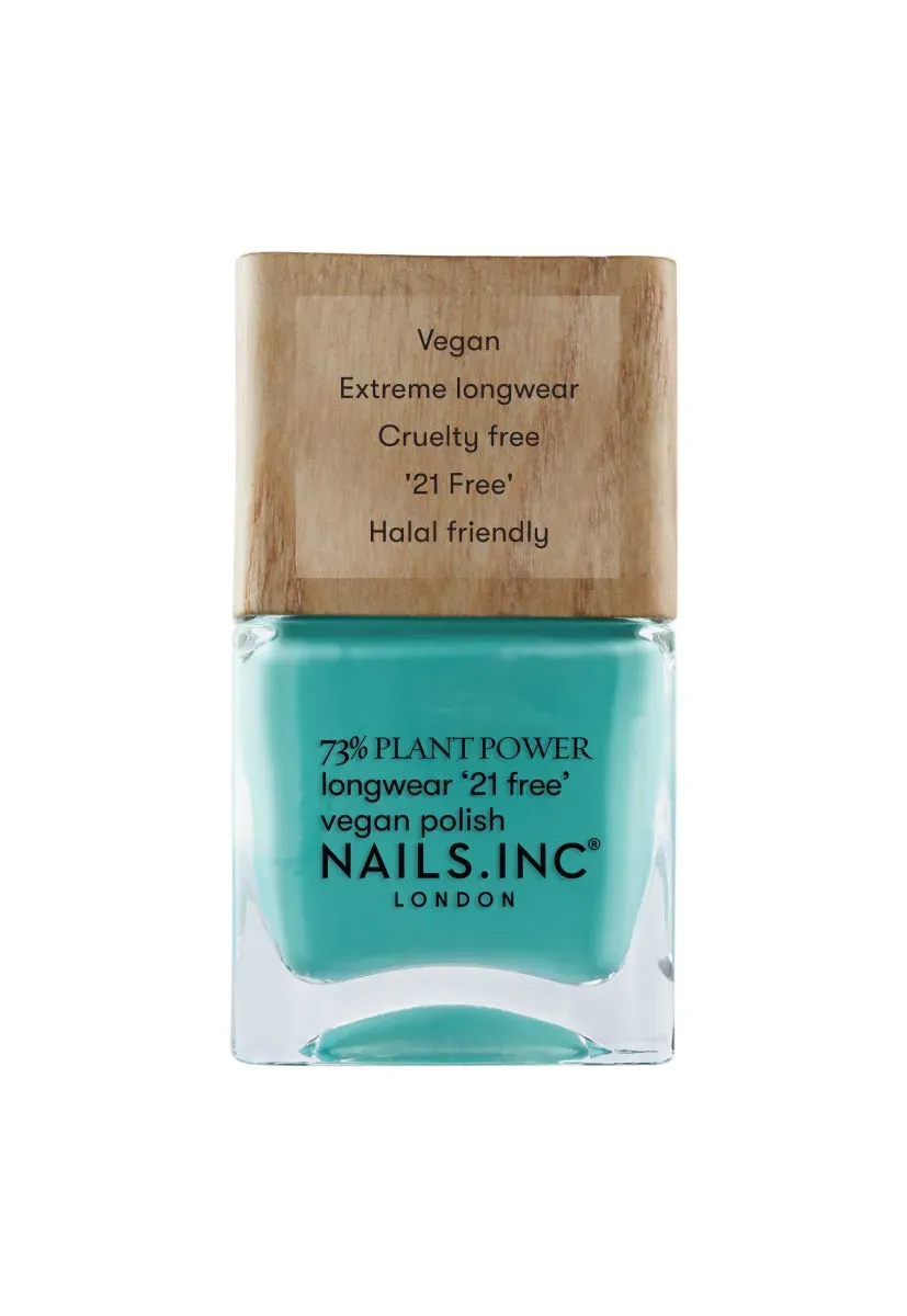 Nails Inc London Plant Power Just Avoca-Do It neglelakk grønn