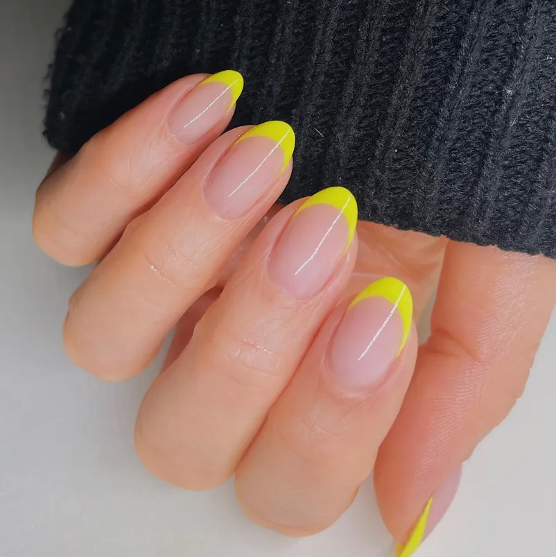Light Elegance Gel Paint Neon Yellow neglekunst 6 ml gul