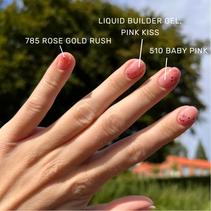 The Gel Collection Liquid Builder Gel 10 ml Pink Kiss