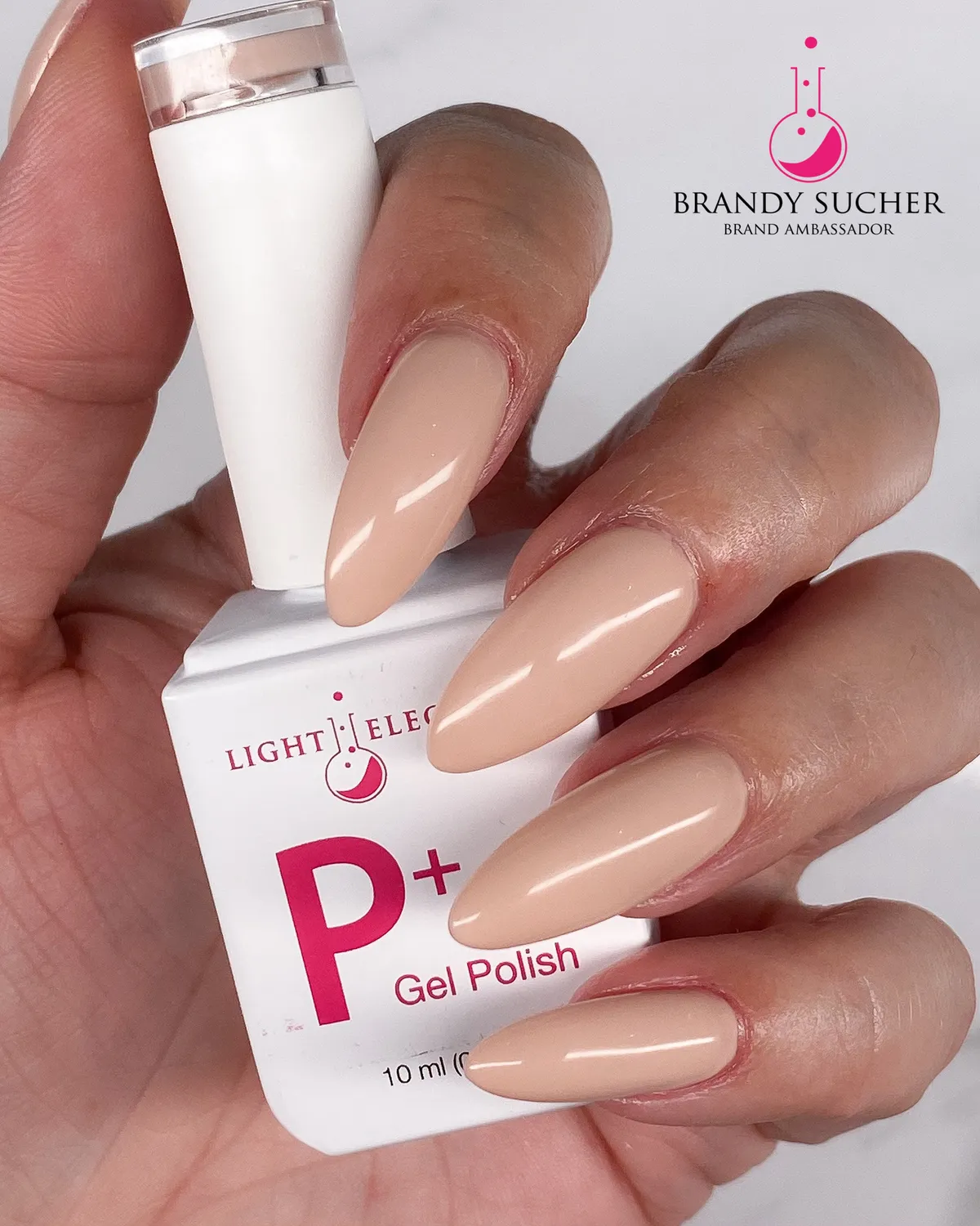 Light Elegance P+ Attitude Adjustment gellakk 10 ml nude