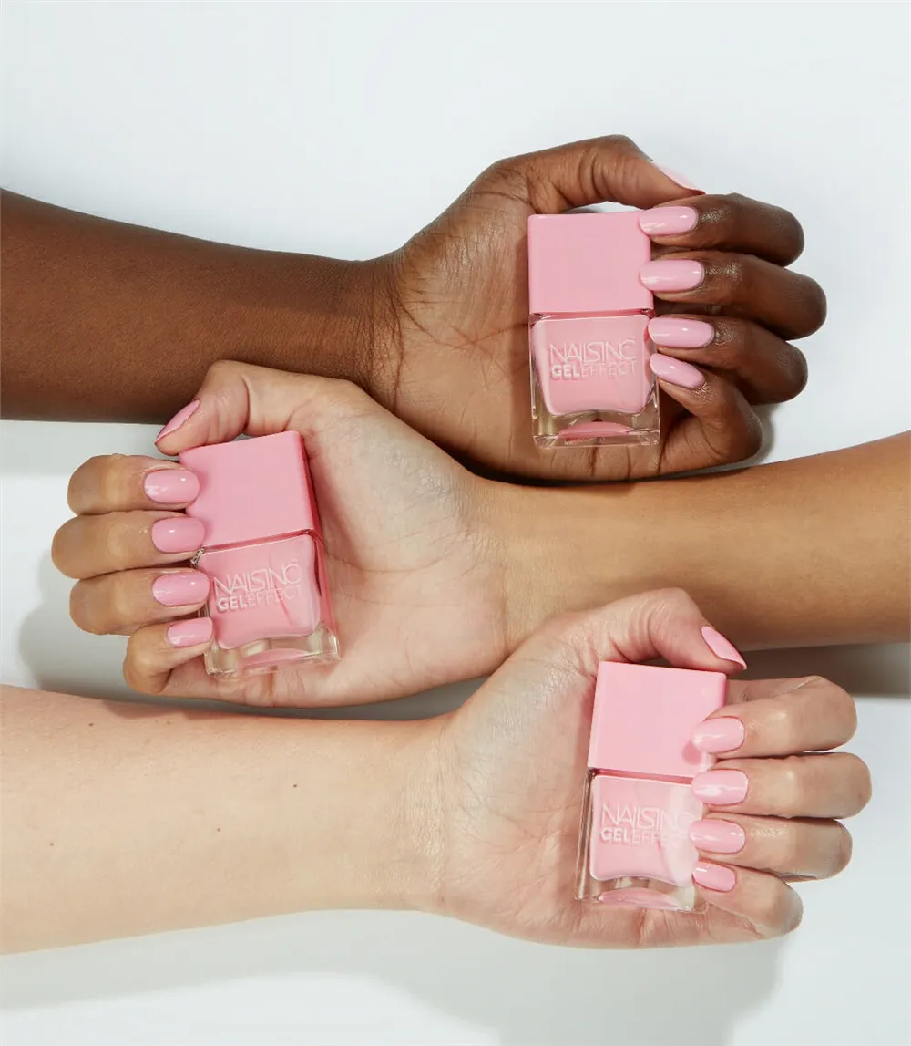 Nails Inc Chiltern Street gel effect neglelakk rosa