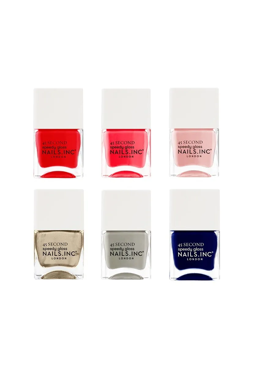 Nails Inc Festive Love neglelakksett 16 deler gave
