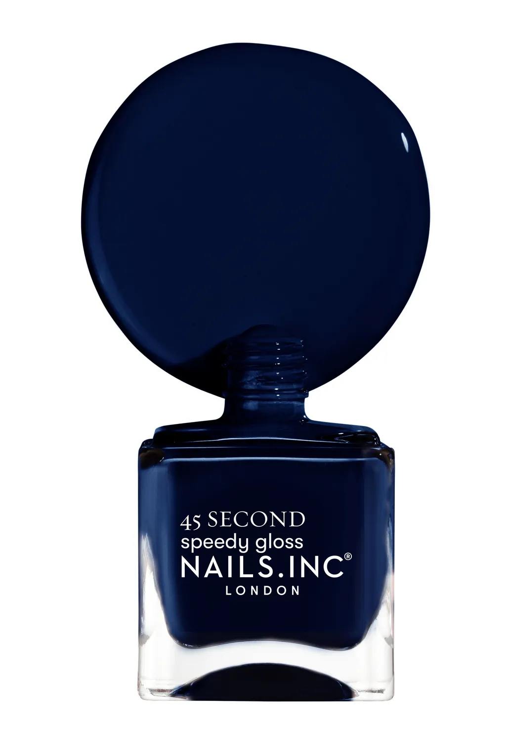 Nails Inc Trafalgar Square neglelakk rød krem hurtigtørkende