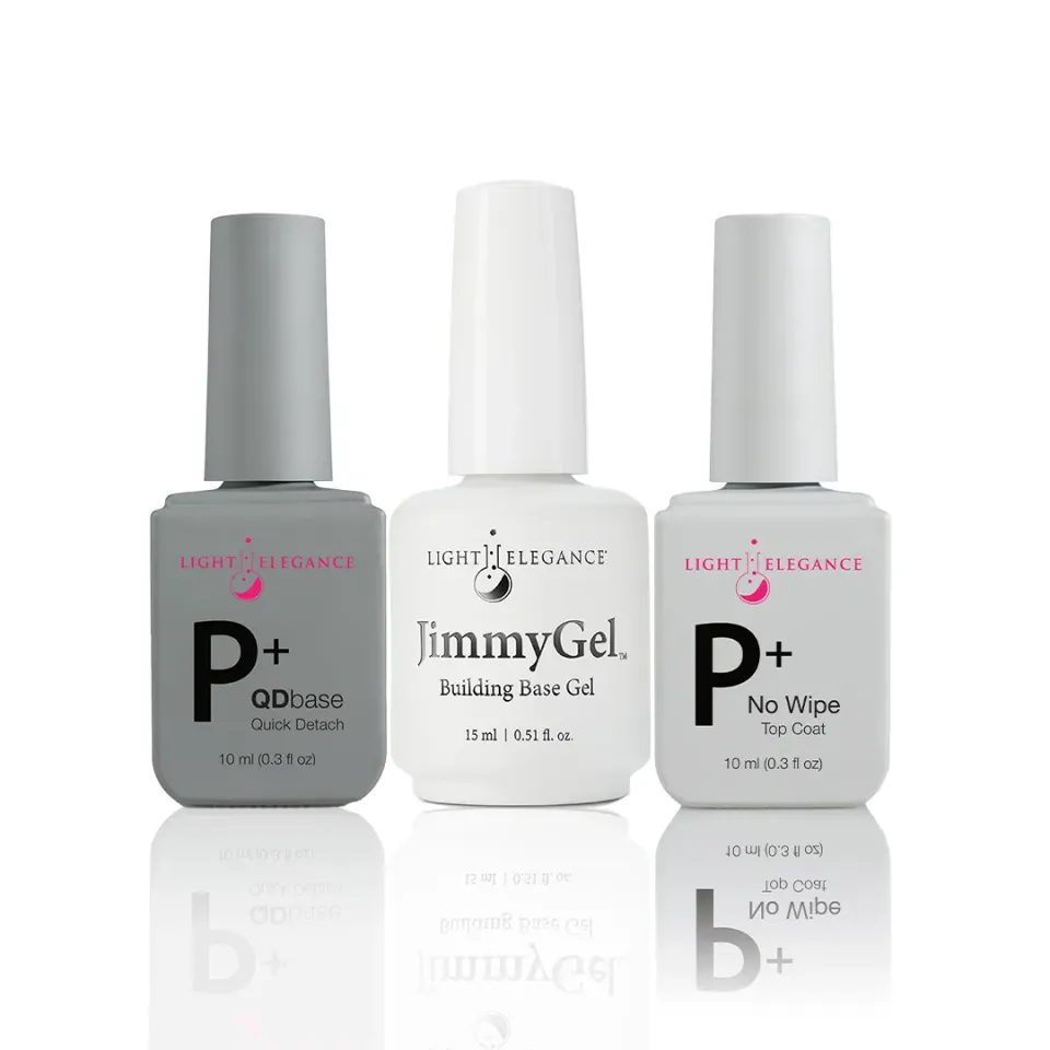 Light Elegance Soak-Off startsett QDbase JimmyGel topp