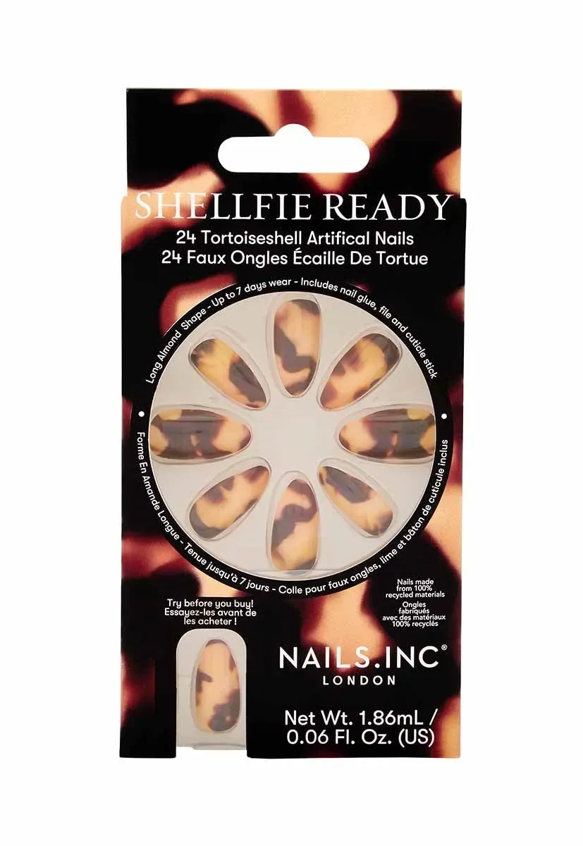 Nails Inc Shellfie Ready løsnegler naturlig
