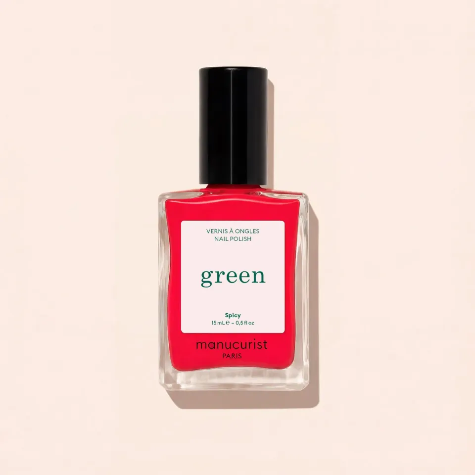 Manucurist Green Spicy neglelakk rød opak