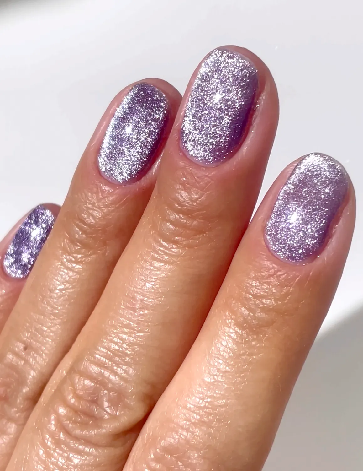 Le Mini Macaron Lavender Haze gellakk cat eye 8,5 ml lilla