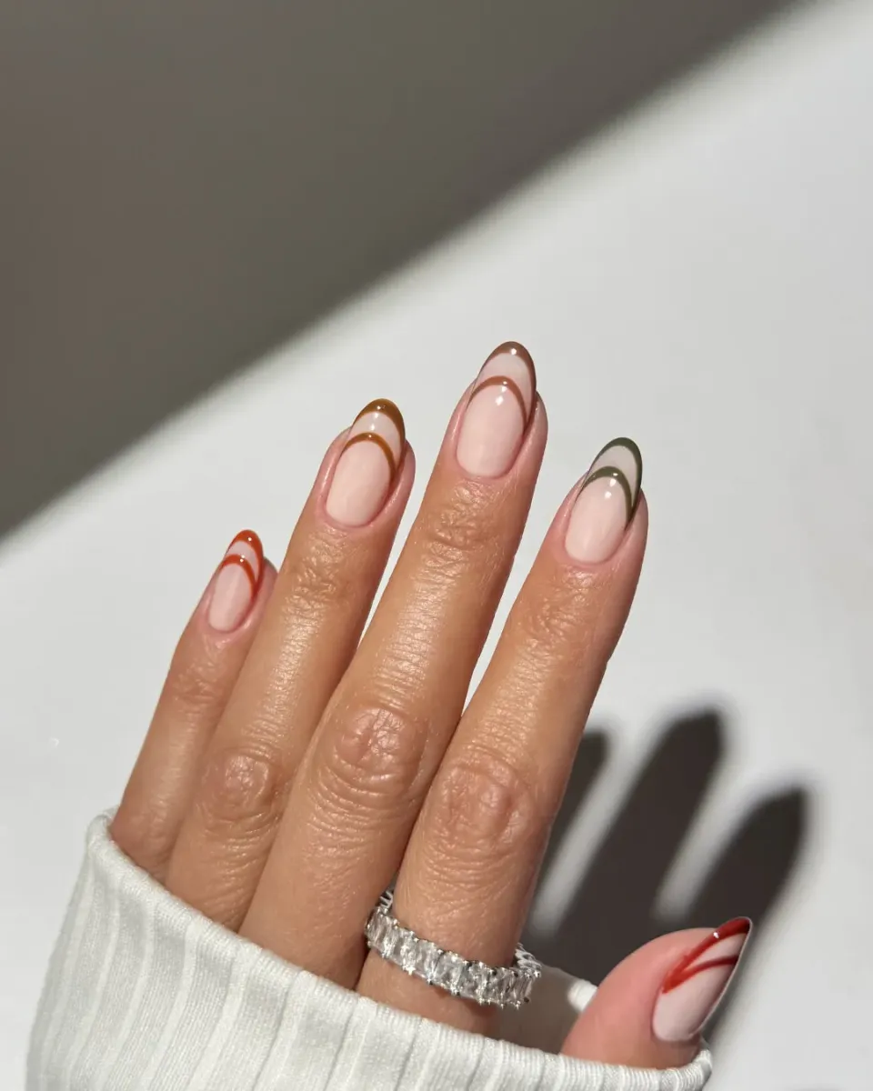 The Gel Collection Autumn French fargekit gellakk 5 farger