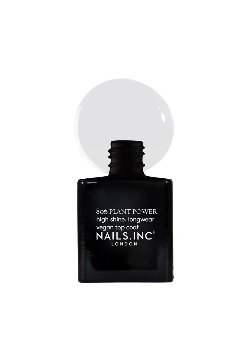 Nails Inc Plant Power mini overlakk 5 ml klar
