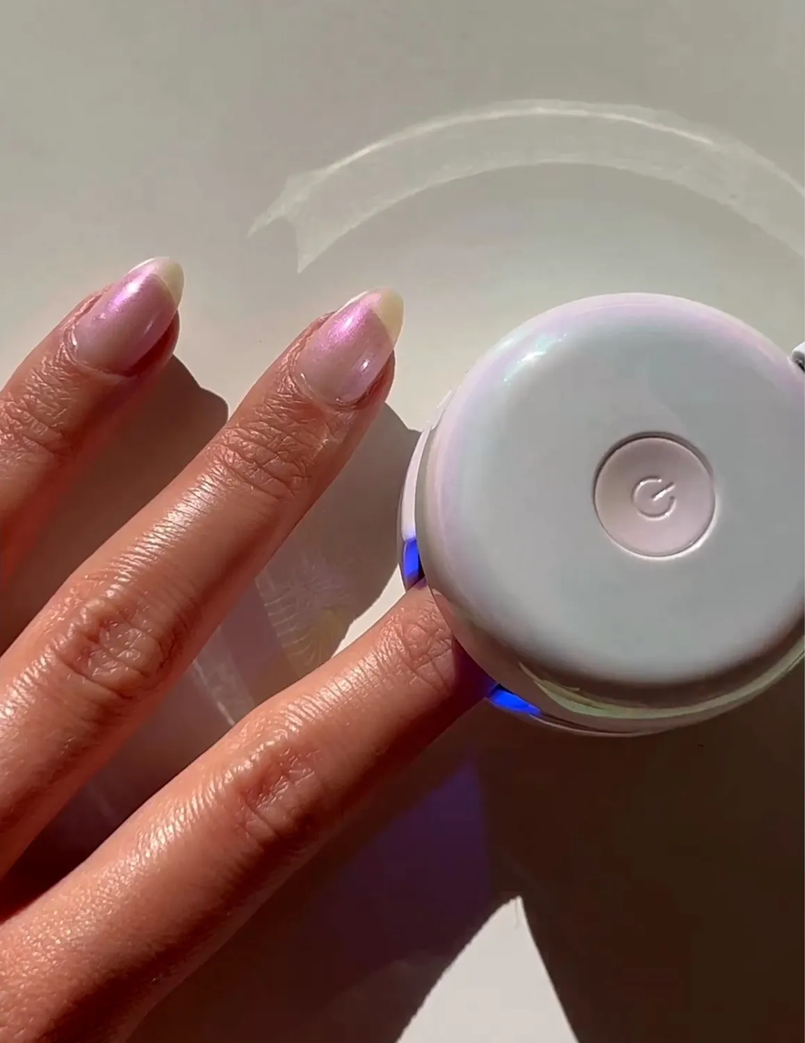 Le Mini Macaron Pearlescence gellakksett 8,5 ml med LED-lampe